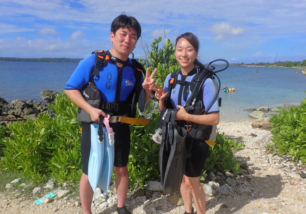 關島蜜月旅行-潛水初體驗