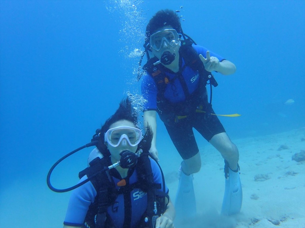關島蜜月旅行-潛水初體驗